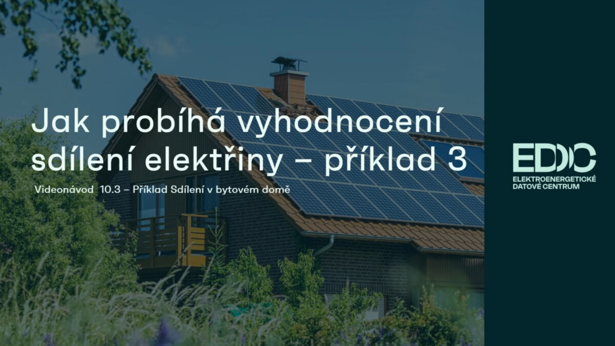 Příklad Sdílení v bytovém domě